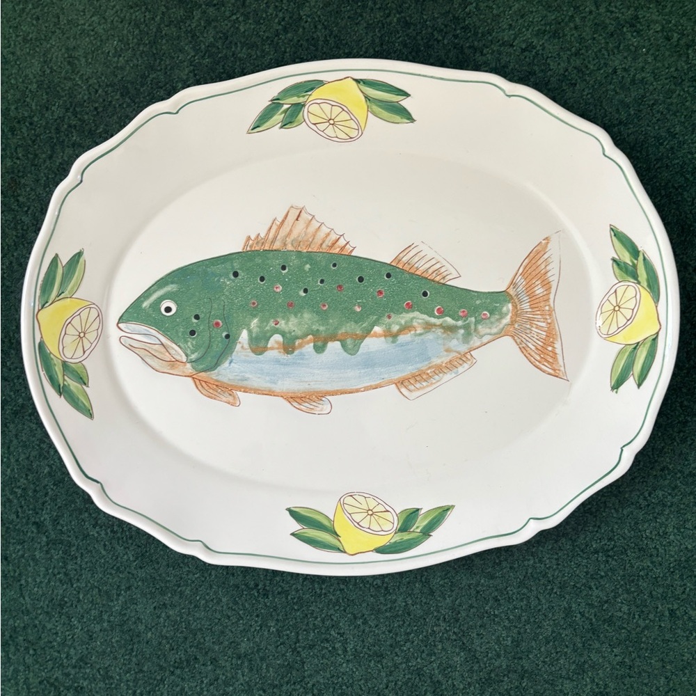 fish & lemon platter